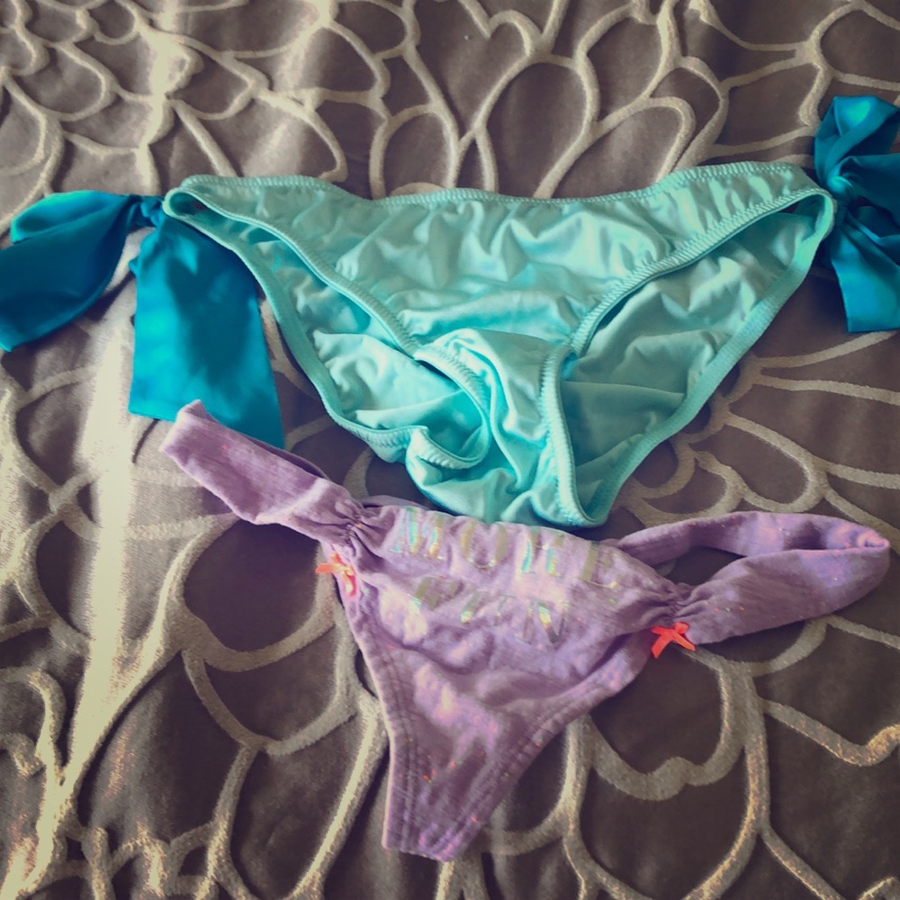 Pink/ Victoria’s Secret panties - wedding line